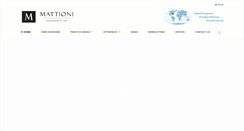 Desktop Screenshot of mattioni.com